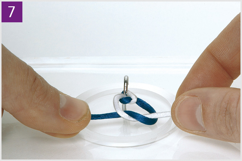 Ligation around haemostatic clamp (Alternate technique)