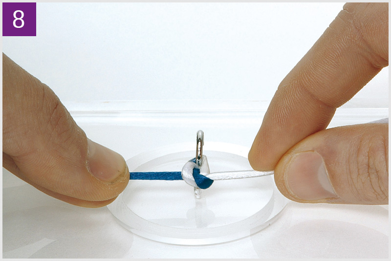 Ligation around haemostatic clamp (Alternate technique)